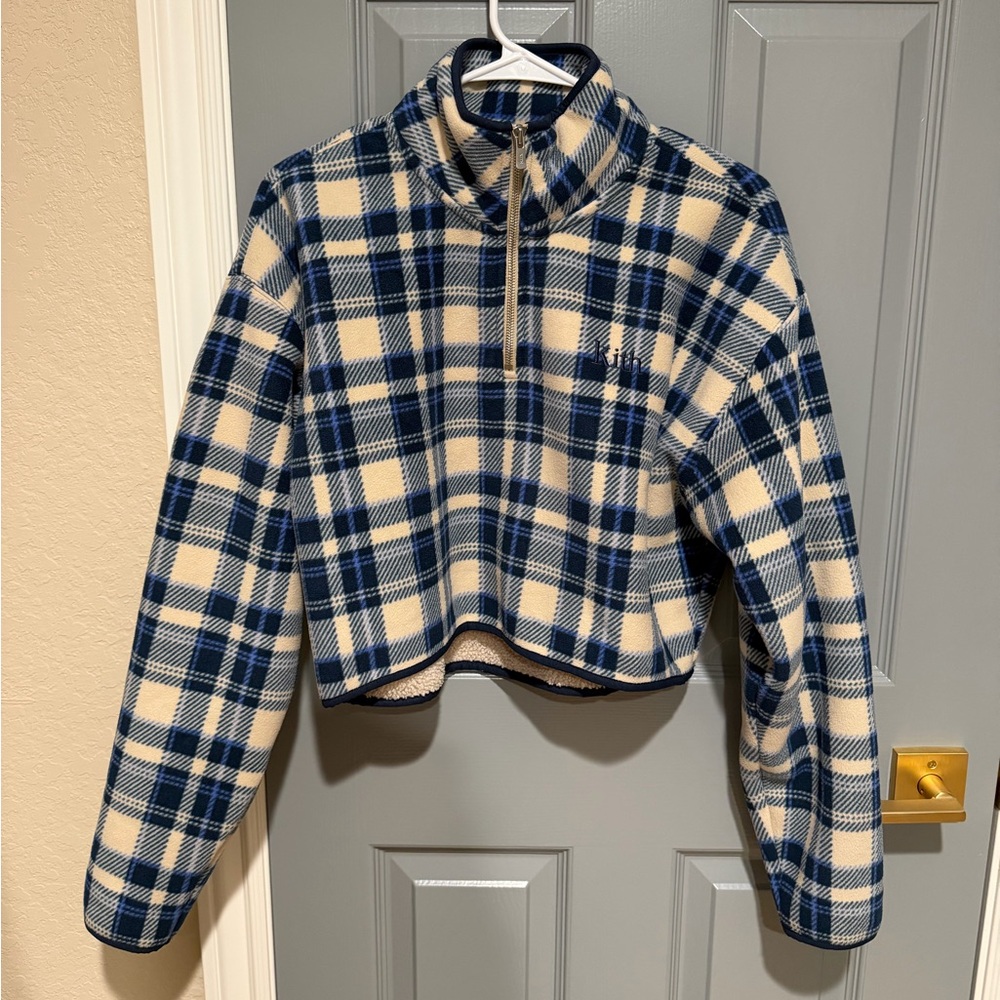 KITH Plaid Rae Half Zip - Picture 2 of 6